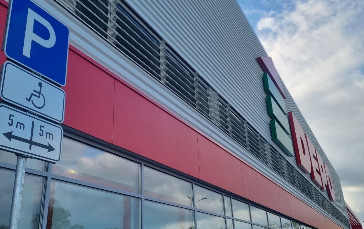 DEPO Stores in Mārupe and Kaunas