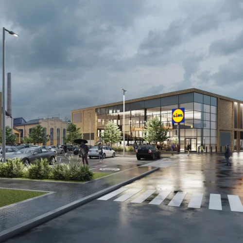 LIDL on Lacplesa Street 76