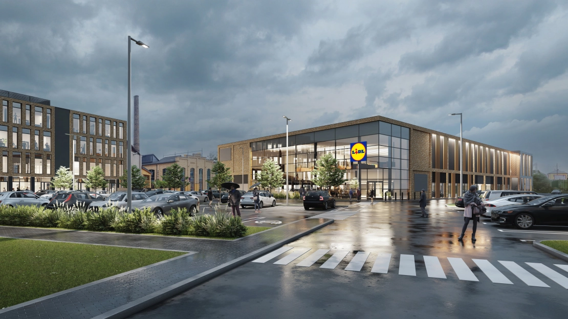 LIDL on Lacplesa Street 76